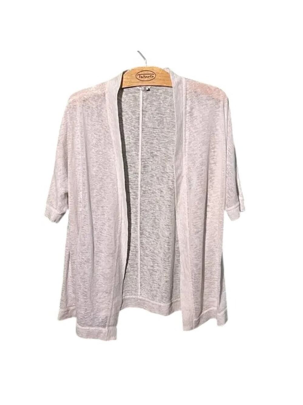 Aeropostale Lightweight Cardigan L White